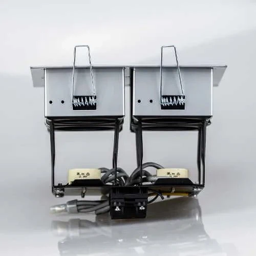 AVANTGARDE Einbaustrahler 4-flammig GU10 – quadratisch, 165 × 165 mm