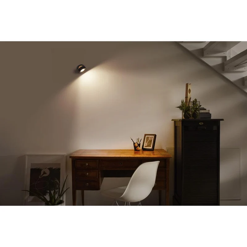 OSRAM DECOR SPOT PLUTO Wandleuchte, 4,8W, 300lm, schwarz