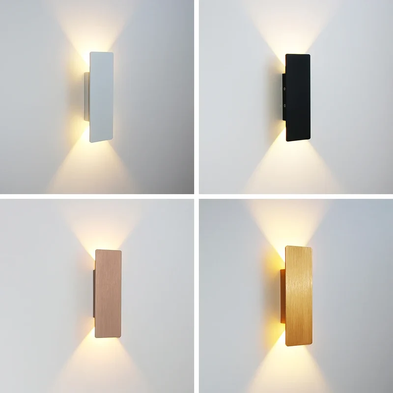 Moderne Aluminium LED Wandleuchte für Schlafzimmer, Flur und Wohnzimmer