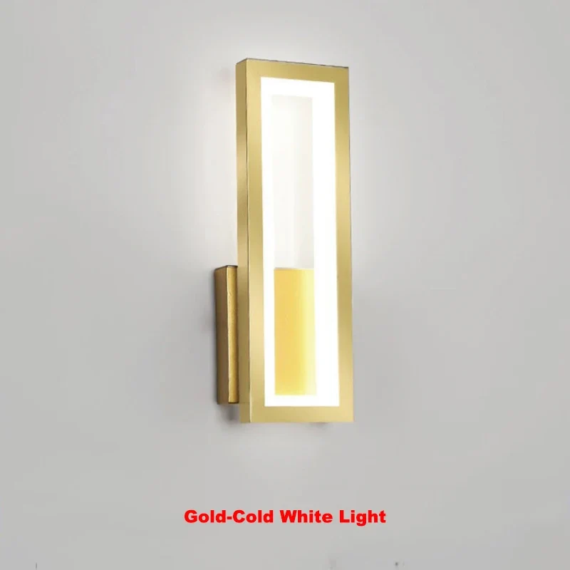 Minimalistische LED Wandleuchte für modernes Schlafzimmer und Flur