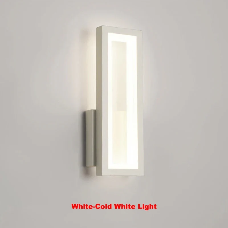 Minimalistische LED Wandleuchte für modernes Schlafzimmer und Flur