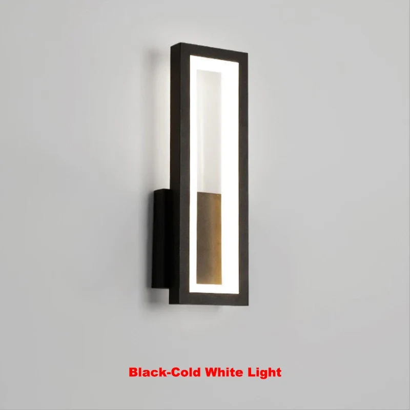 Minimalistische LED Wandleuchte für modernes Schlafzimmer und Flur