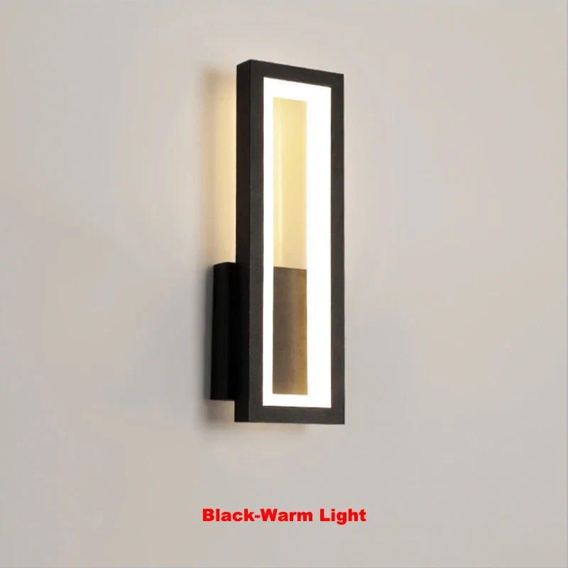 Minimalistische LED Wandleuchte für modernes Schlafzimmer und Flur