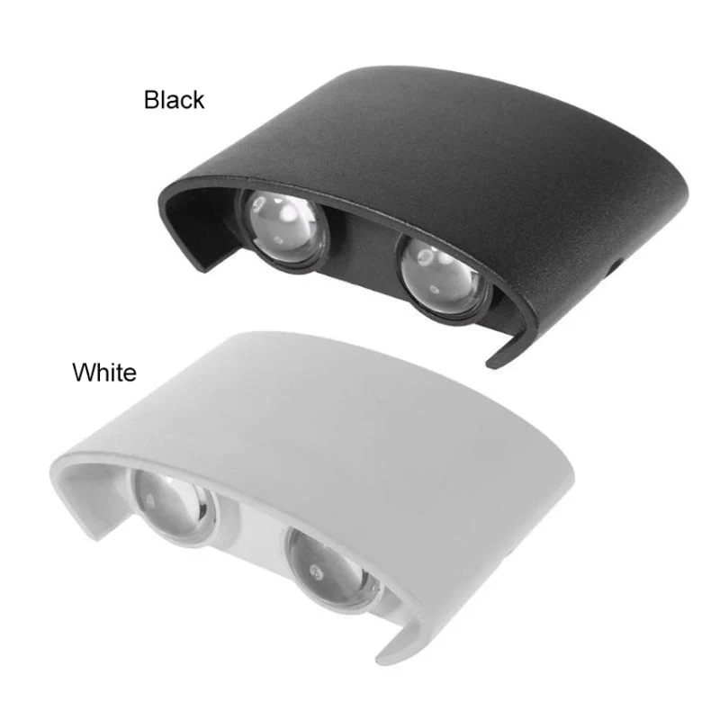 Moderne LED Wandleuchte für Innen und Außen Architekturbeleuchtung