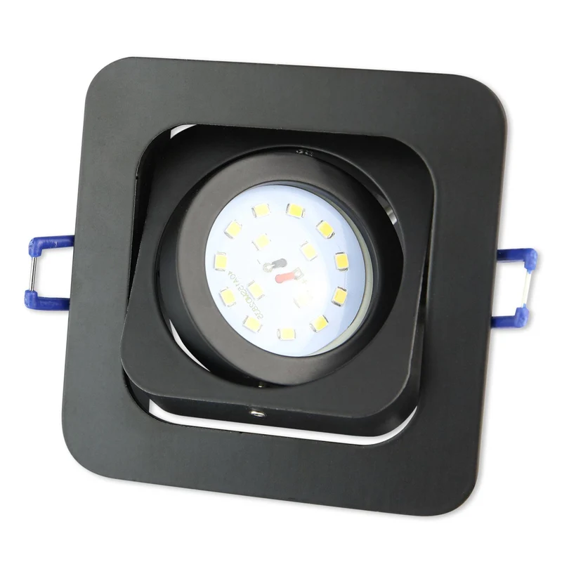 LED Einbaustrahler 12 Volt 5-7W Spot 80mm Licht neigbar schwenkbar MR28