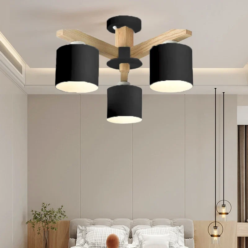Moderne Massivholz Pendelleuchte für Esszimmer und Küche
