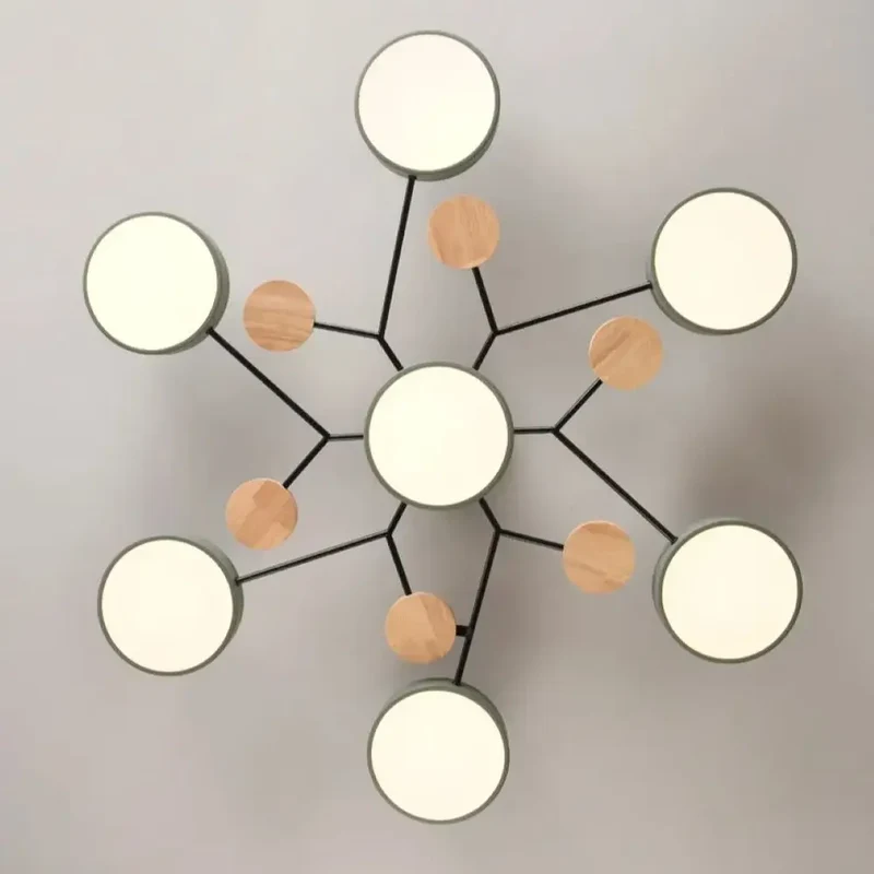 Moderne Höhenverstellbare LED Kronleuchter Dimmbar für Wohnzimmer und Hotelsuite