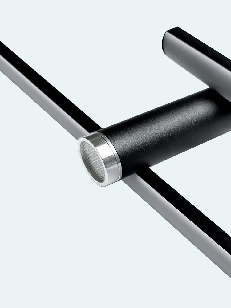 Modernes Lineares LED Pendelleuchte Langgestreckt für Esszimmer und Minimalist Bar