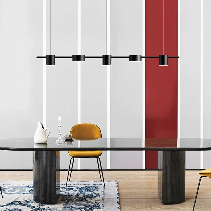 Moderner Dimmbarer LED Kronleuchter Vielseitig für Zeitgenössisches Esszimmer und Küche