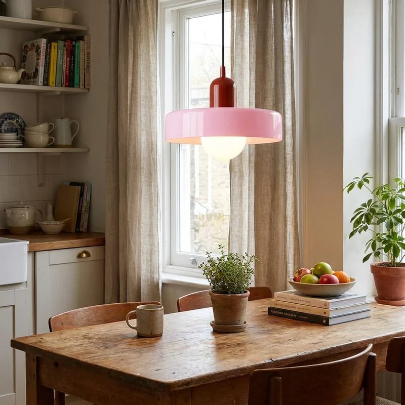Nordische Glas Pendelleuchte Modern für Esszimmer und Küche