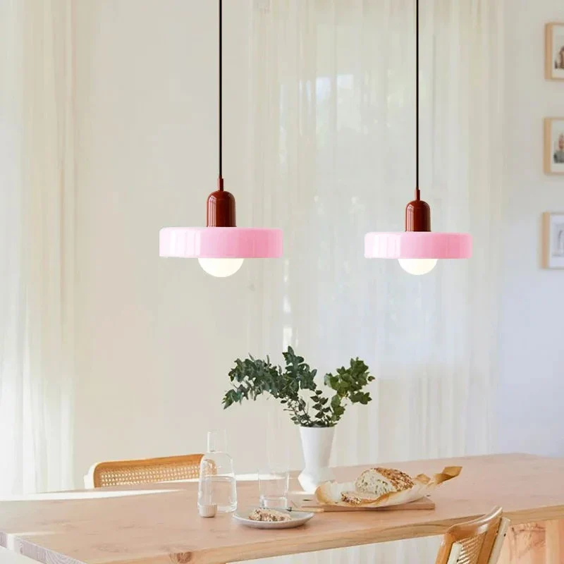 Nordische Glas Pendelleuchte Modern für Esszimmer und Küche
