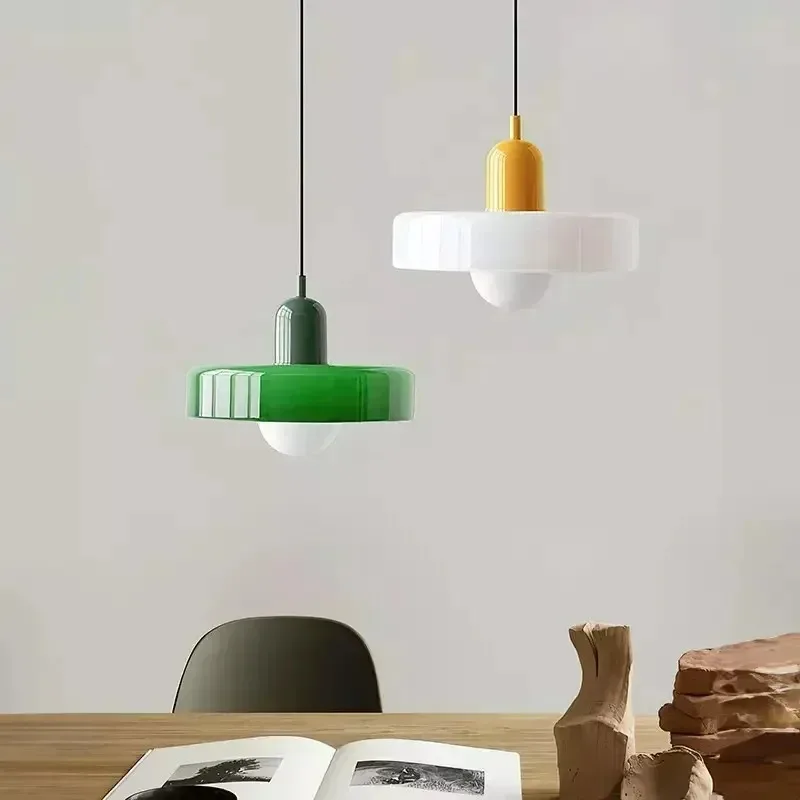 Nordische Glas Pendelleuchte Modern für Esszimmer und Küche