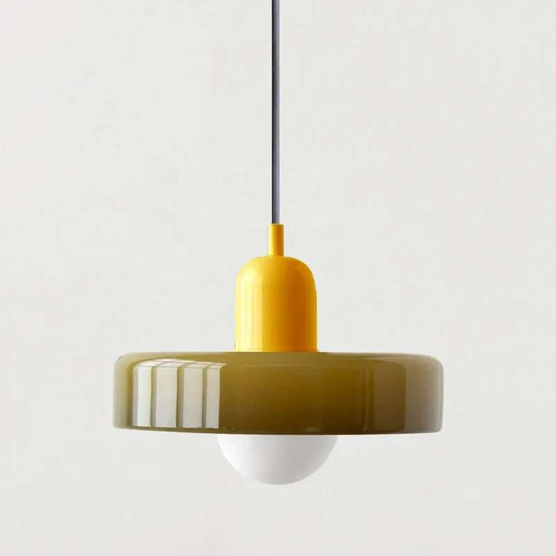 Nordische Glas Pendelleuchte Modern für Esszimmer und Küche