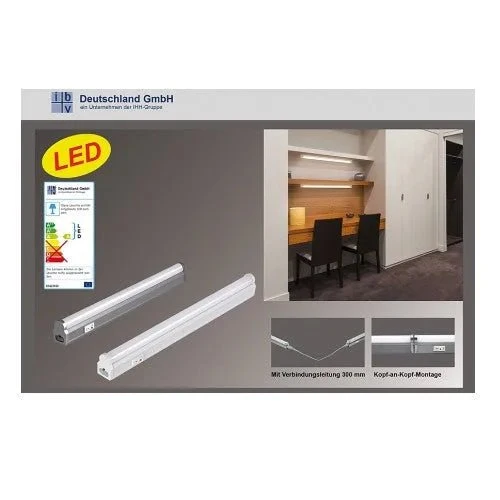 LED Mini Unterbauleuchte mit Schalter 117cm weiß
