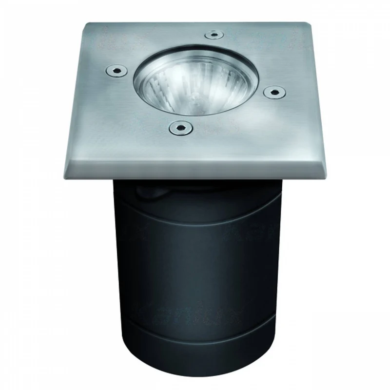 LED Bodeneinbaustrahler 1-9W Bodenspot IP67 Außenlampe Bodenstrahler GU10 eckig