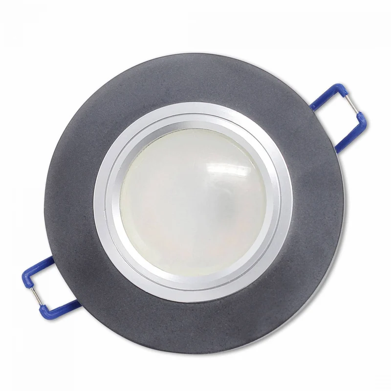 LED Einbaustrahler 5-7W rund Glass matt Deckenspot Einbauleuchte Strahler Spot