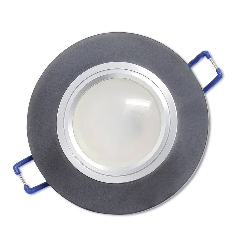LED Einbaustrahler 5-7W rund Glass matt Deckenspot Einbauleuchte Strahler Spot