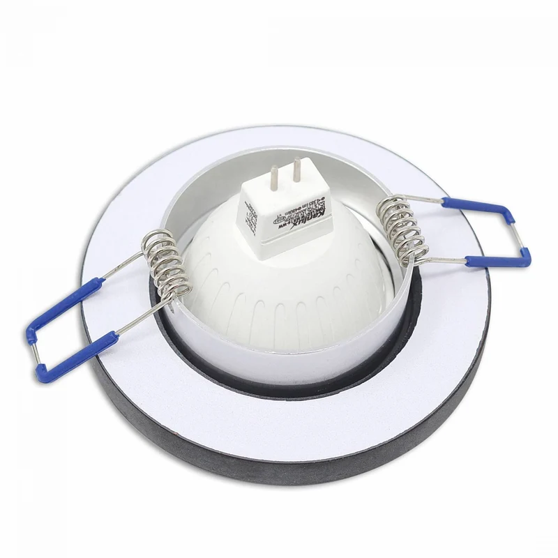 LED Einbaustrahler 5-7W rund Glass matt Deckenspot Einbauleuchte Strahler Spot