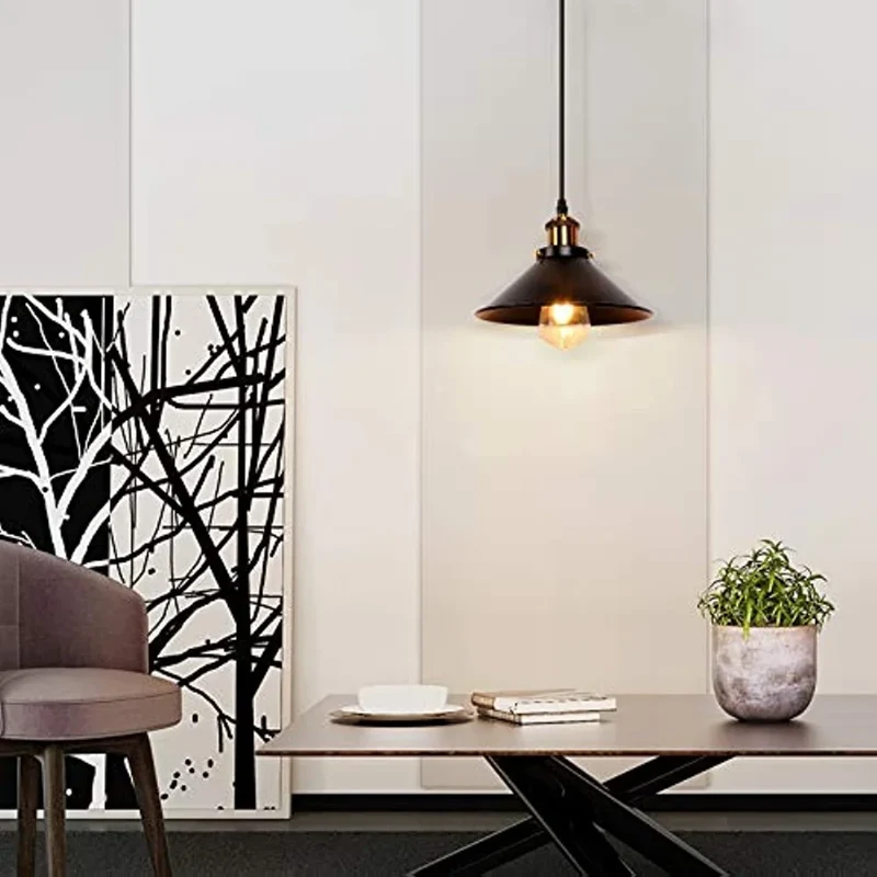 Vintage Industrielle Pendelleuchte für Wohnzimmer und Café Retro Stil