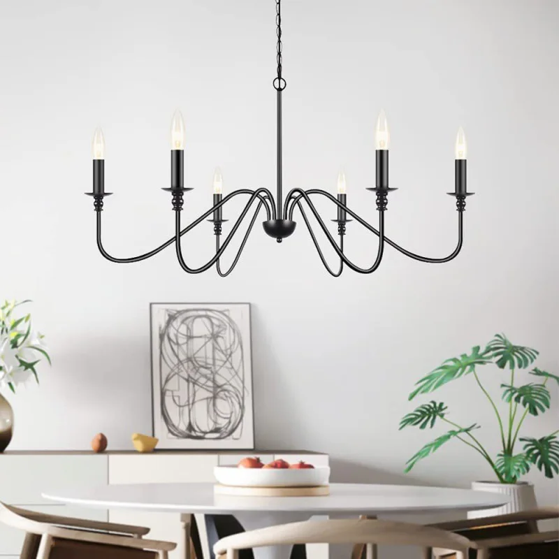 Vintage Industrial Kronleuchter Charaktervoll für Esszimmer und Loft Wohnzimmer