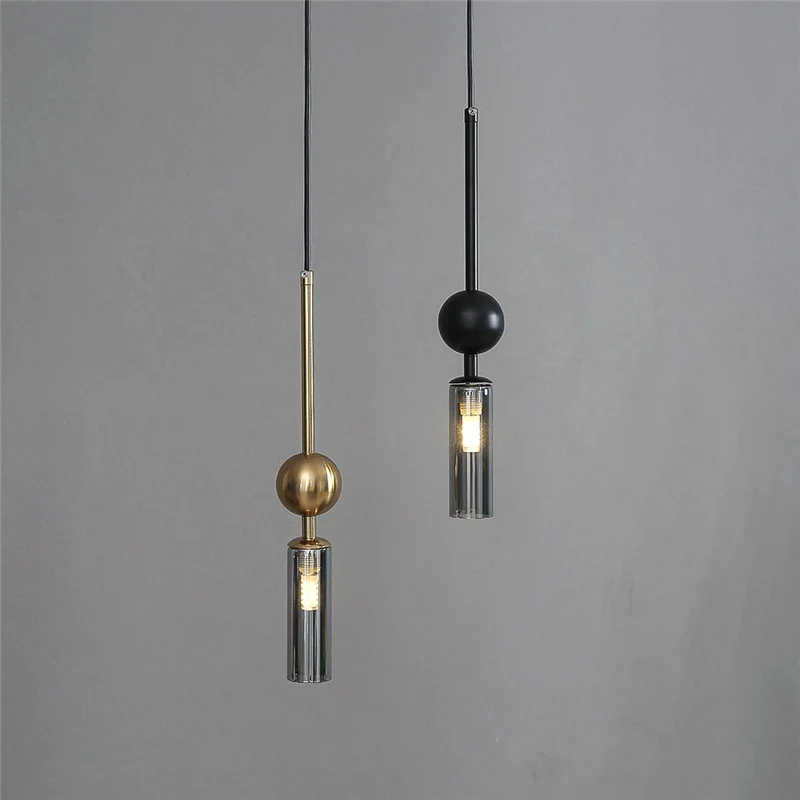 Nordische Luxus Gold Eisen Pendelleuchte für Modernes Esszimmer und Schlafzimmer
