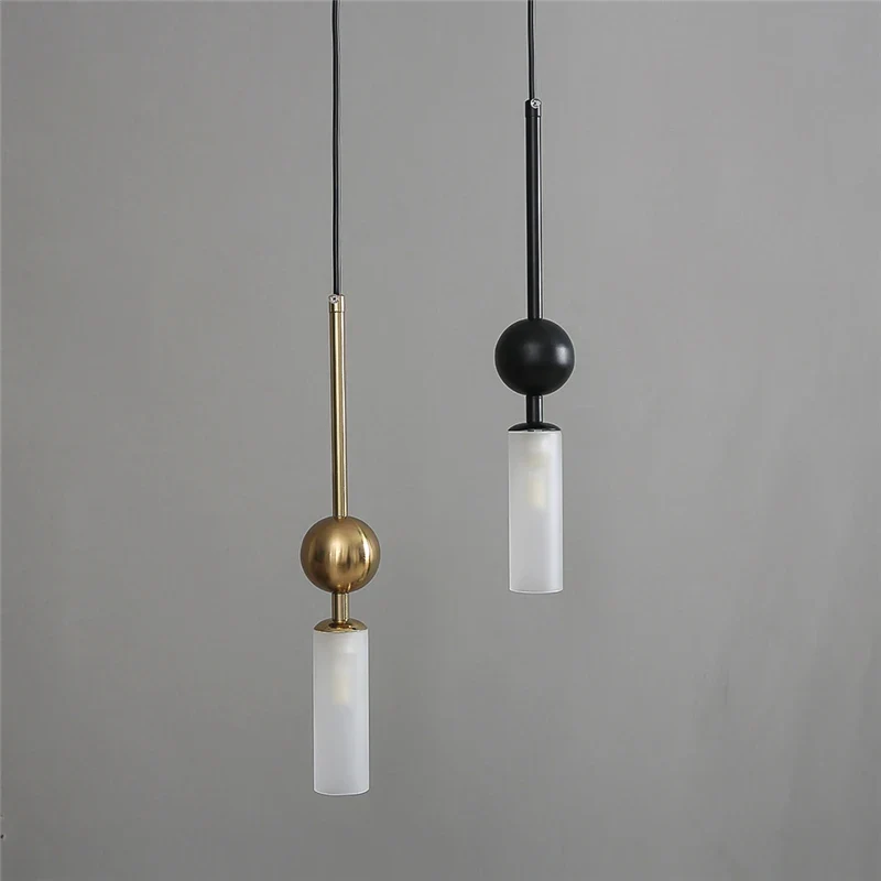 Nordische Luxus Gold Eisen Pendelleuchte für Modernes Esszimmer und Schlafzimmer