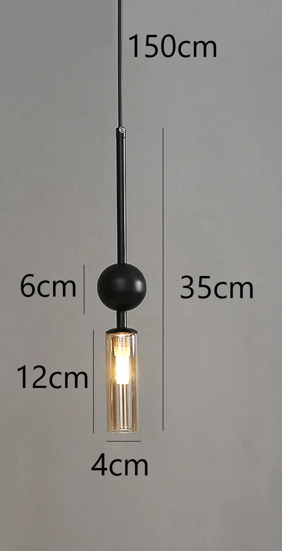 Nordische Luxus Gold Eisen Pendelleuchte für Modernes Esszimmer und Schlafzimmer