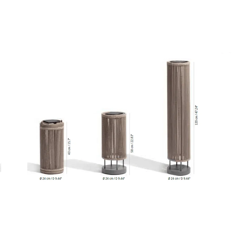 Solar-Standleuchte Rop & Strip