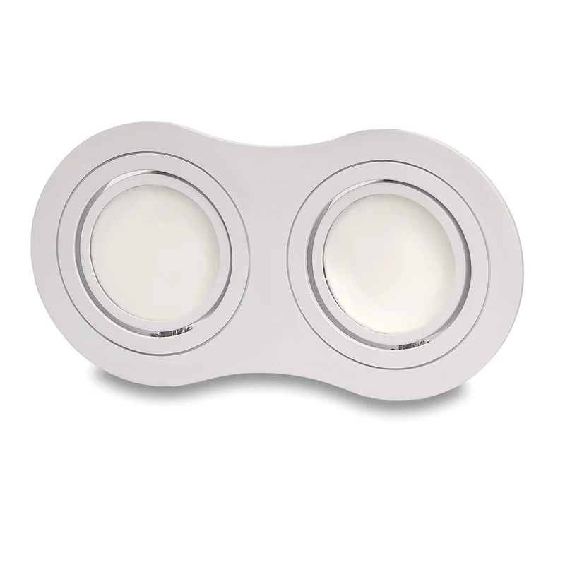 LED Einbaustrahler 1 2 3 flammig schwenkbar super flach 1-9 Watt GU10 Spot