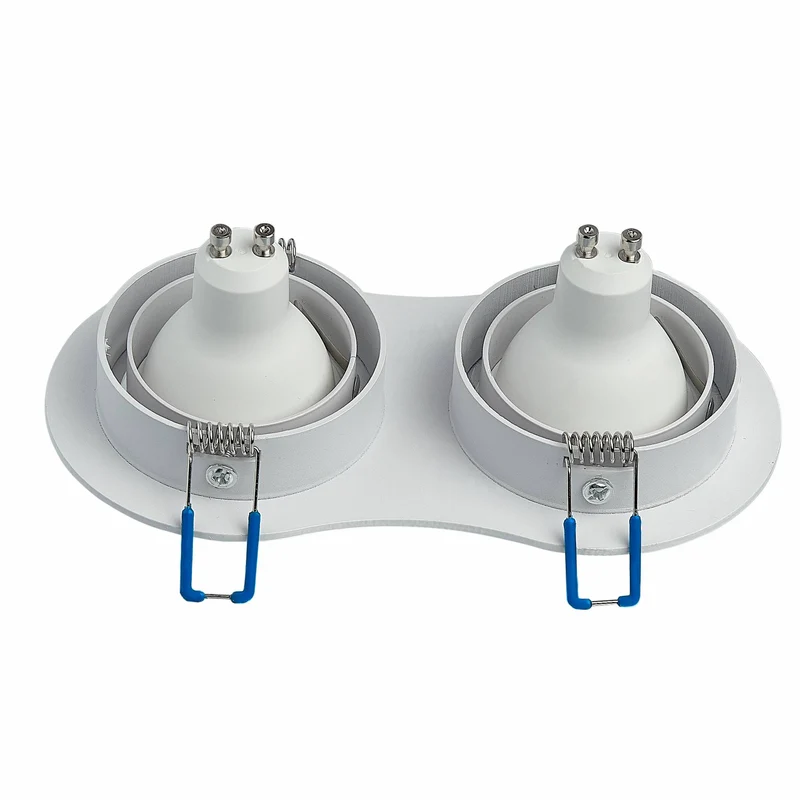 LED Einbaustrahler 1 2 3 flammig schwenkbar super flach 1-9 Watt GU10 Spot