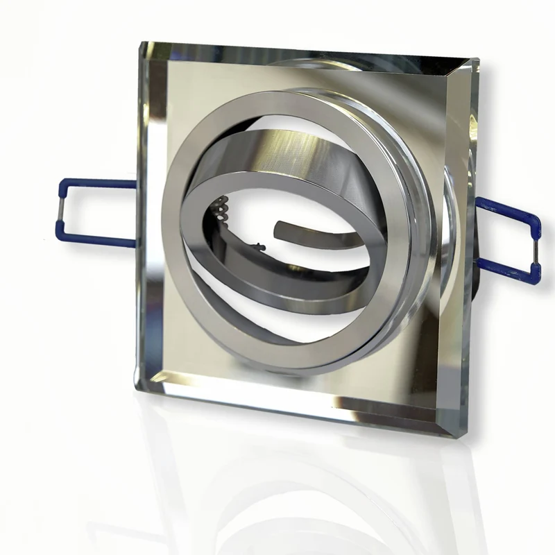 LED Einbaustrahler 5-7 Watt schwenkbar Glas MR16 12 Volt Einbauspot 75-80mm