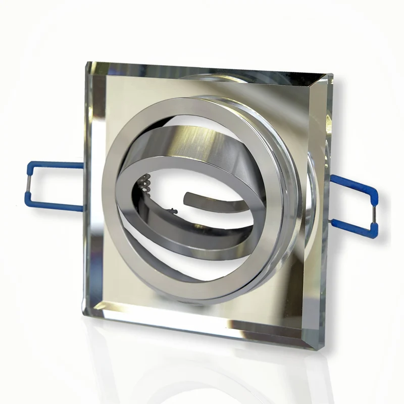 LED Einbaustrahler 5-7 Watt schwenkbar Glas MR16 12 Volt Einbauspot 75-80mm