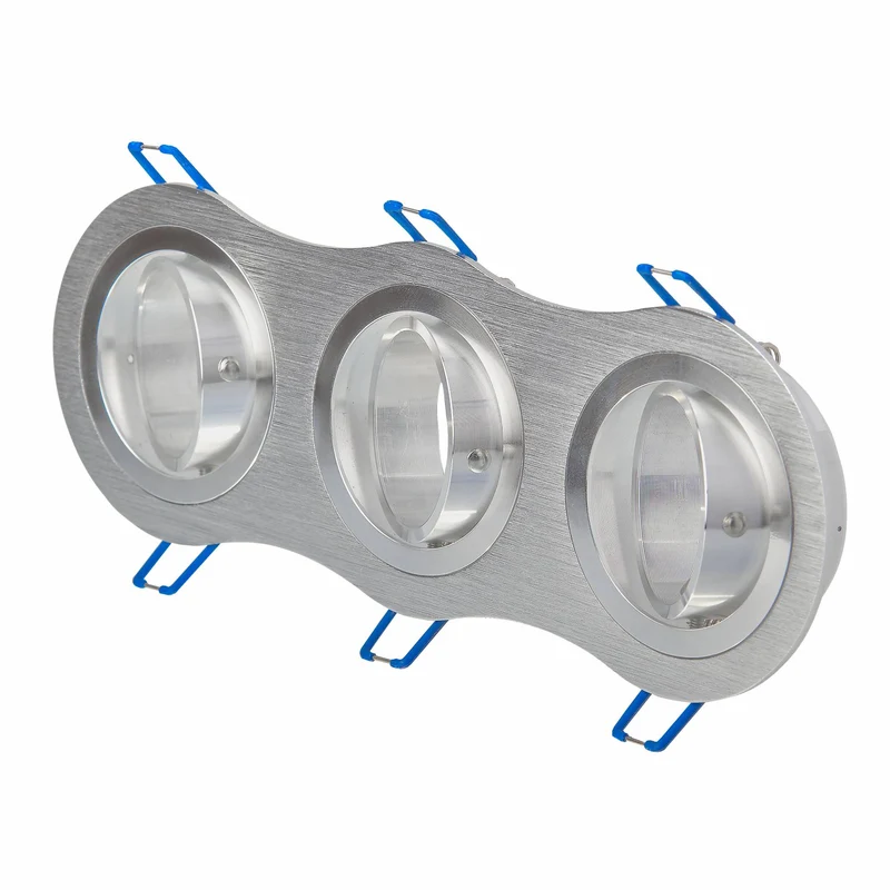 LED Einbau-Strahler 1-9W 1-3 flammig schwenkbar rund super flach GU10 230V