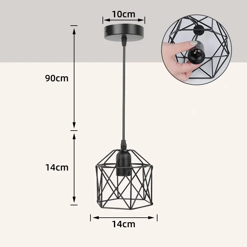 Vintage Nordischer Pendelleuchter Elegant für Esszimmer und Wohnzimmer