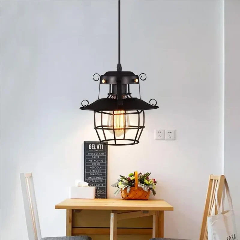 Industrielle Vintage Pendelleuchte für Restaurants Bars und Modernes Interieur