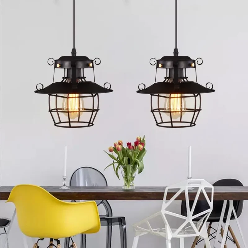 Industrielle Vintage Pendelleuchte für Restaurants Bars und Modernes Interieur