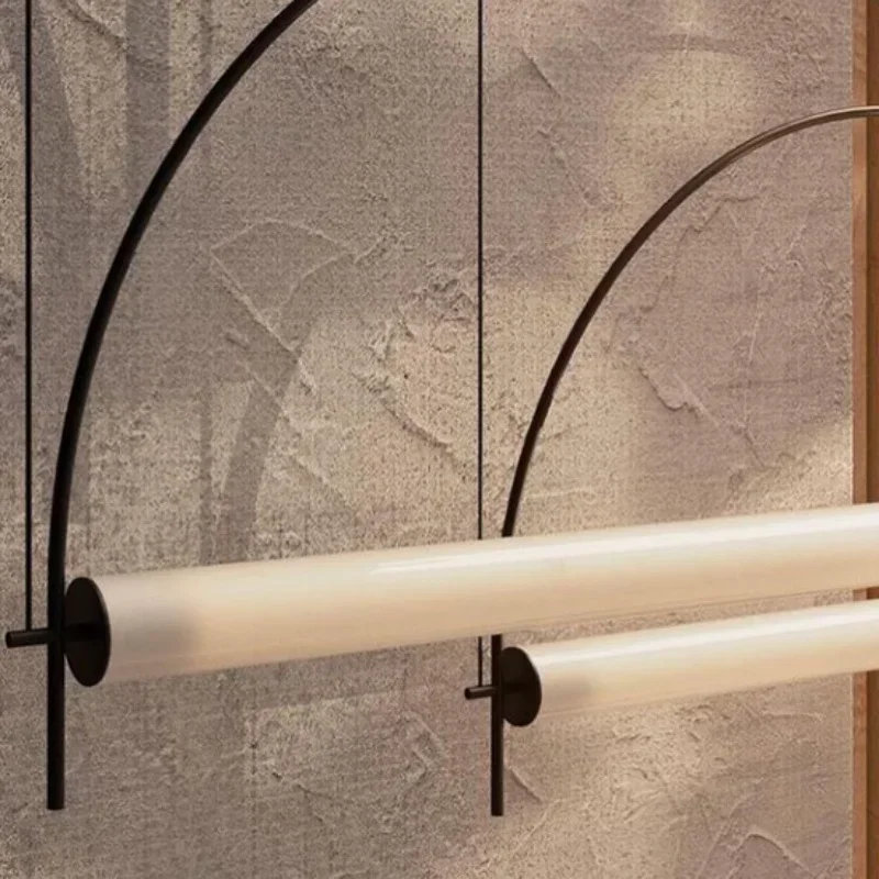 Minimalistisches LED Pendelleuchter für Wohnzimmer und Büro Blendfrei