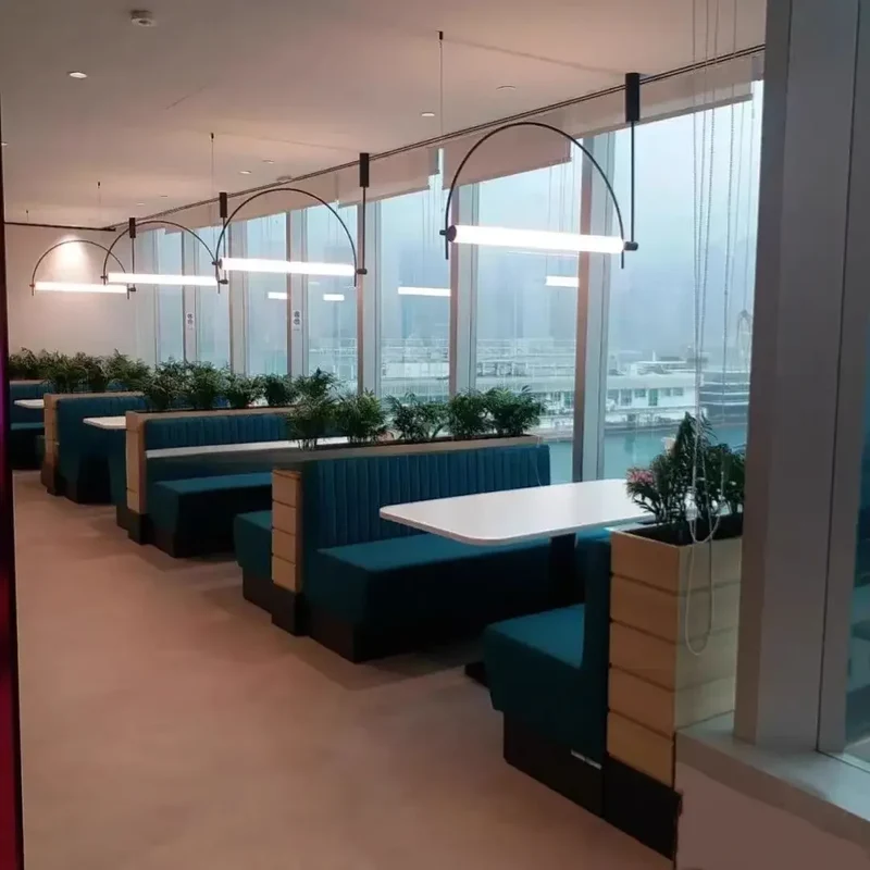 Minimalistisches LED Pendelleuchter für Wohnzimmer und Büro Blendfrei