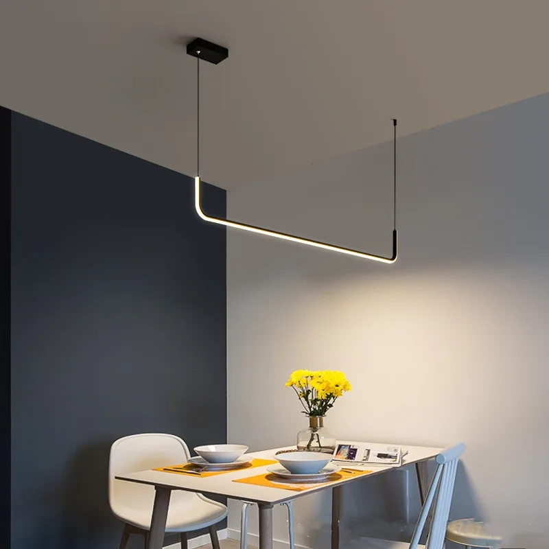 Minimalistisches Dimmbares LED Pendelleuchte für Esszimmer und Küche