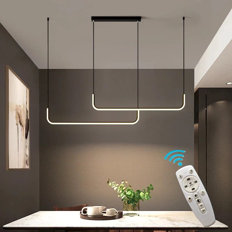 Minimalistisches Dimmbares LED Pendelleuchte für Esszimmer und Küche