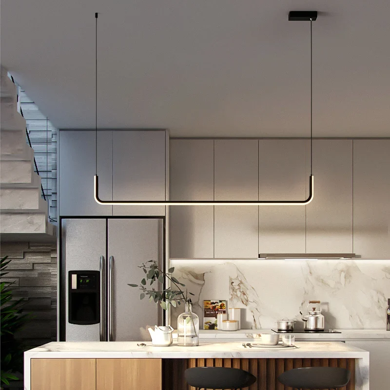 Minimalistisches Dimmbares LED Pendelleuchte für Esszimmer und Küche