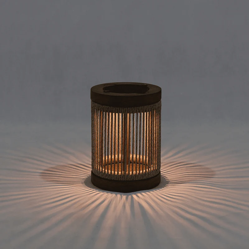 Solar-Tischlampe Rop & Strip