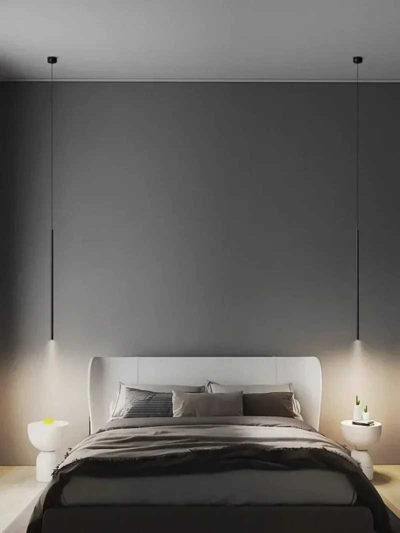 Modernes Minimalistisches LED Pendelleuchte für Schlafzimmer und Coffee Shop