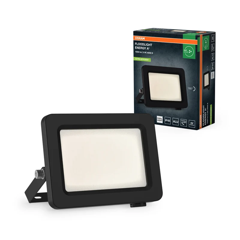OSRAM FLOODLIGHTS ENERGY EFFICIENCY Strahler, 5W, Dunkelgrau