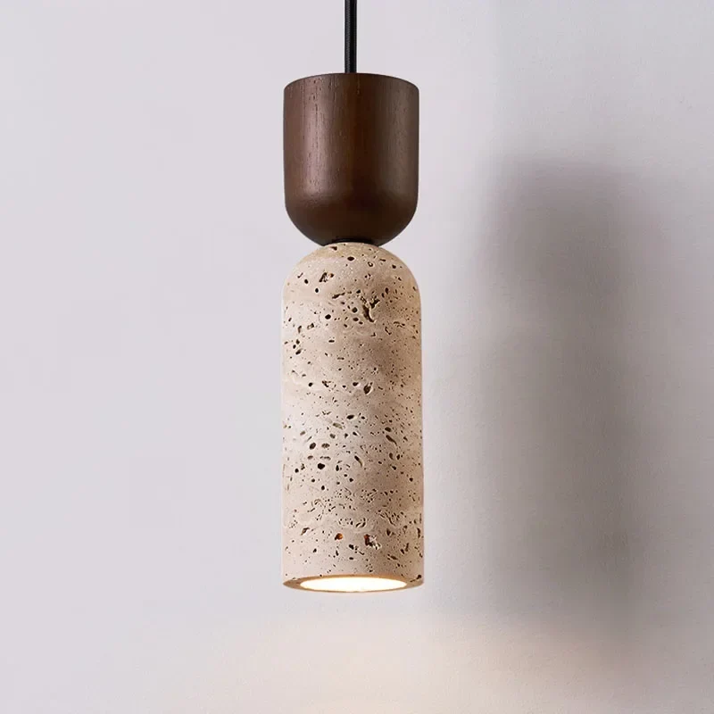 Wabi-Sabi Pendelleuchte für Boutique Hotels und Schlafzimmer Ambiente