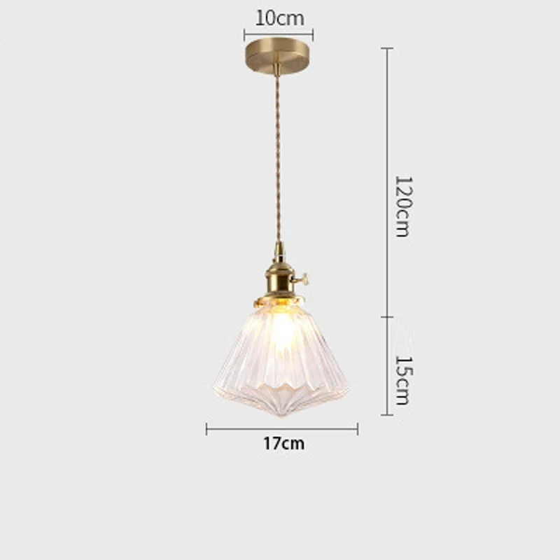 Florales Glas Pendelleuchte Romantisch für Modernes Esszimmer und Café