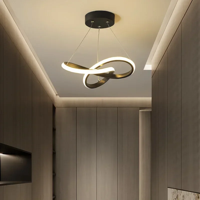 Nordische LED Pendelleuchte für Esszimmer und Modernes Wohnzimmer