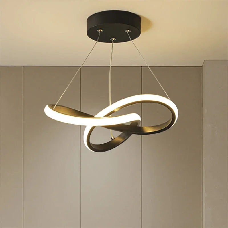 Nordische LED Pendelleuchte für Esszimmer und Modernes Wohnzimmer