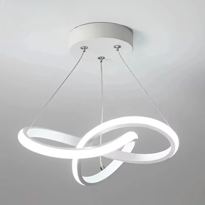 Nordische LED Pendelleuchte für Esszimmer und Modernes Wohnzimmer