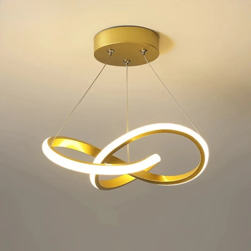 Nordische LED Pendelleuchte für Esszimmer und Modernes Wohnzimmer
